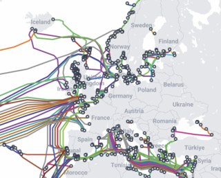 <span class="mw-page-title-main">European Union submarine internet cables</span> Issues around EU cable infrastructure