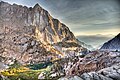 Thor Peak above Mirror Lake