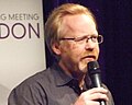 Adam Savage speaking at TAM London in October 2009