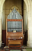 All Saints, Stansfield - Organ - geograph.org.uk - 4830804.jpg