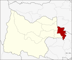 District location in Uthai Thani province