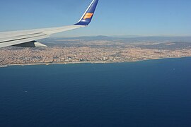 Barcelona coastal aerial centered near Parc del Fòrum.jpg