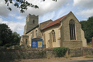 <span class="mw-page-title-main">Barningham, Suffolk</span> Human settlement in England