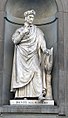 Statua di Dante, Uffizi