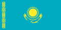 Flag of Kazakhstan used by Kazakhstani individual athletes in the medal ceremonies of the 1992 Barcelona Games