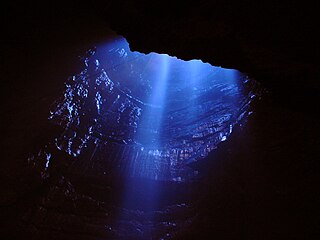 <span class="mw-page-title-main">Gaping Gill</span> Cave in North Yorkshire, England