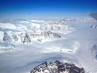 <span class="mw-page-title-main">Glacier</span> Persistent body of ice that is moving under its own weight