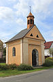 Čeština: Kaple u hlavní silnice v Hlohovčicích English: Chapel in Hlohovčice, Czech Republic.