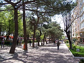 İstasyon Street in Kırklareli