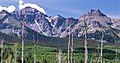 Mount Ridgway (left) and Reconnoiter Peak (right)