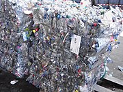 Plastic flessen voor recyclage