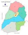 Districts of Palmares Palmares map1.svg