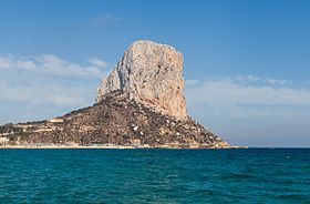 Le Peñon de Ifach.