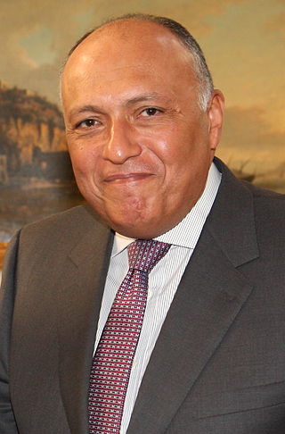 <span class="mw-page-title-main">Sameh Shoukry</span> Egyptian diplomat (born 1952)