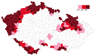 <span class="mw-page-title-main">Sudetenland</span> Historical name for areas of Czechoslovakia