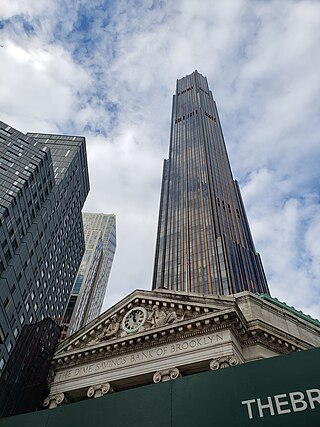 <span class="mw-page-title-main">The Brooklyn Tower</span> Supertall skyscraper in Brooklyn, New York