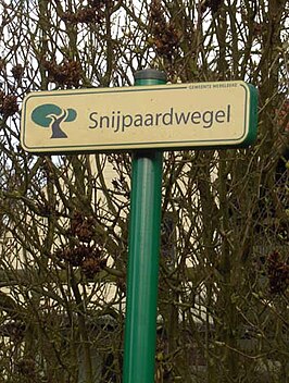 Trage weg in Merelbeke