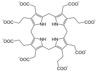 Struktur von Uroporphyrinogen III