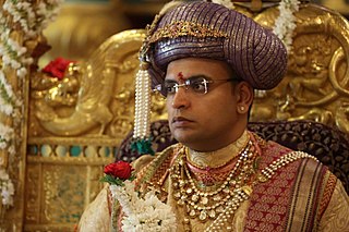 <span class="mw-page-title-main">Yaduveer Krishnadatta Chamaraja Wadiyar</span> Indian Royal, The Ceremonial Maharaja of Mysore and politician