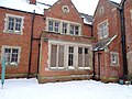 Retford King Edward VI School under redevelopment in 2018. Photograph by Philip Snowden.