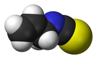 <span class="mw-page-title-main">Allyl isothiocyanate</span> Chemical compound