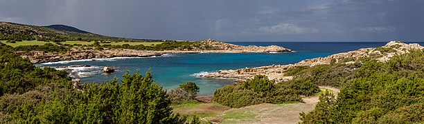 Amphitheatre Bay after a storm, Akamas Peninsula, Cyprus