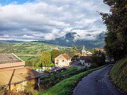 Skyline of Clarafond-Arcine