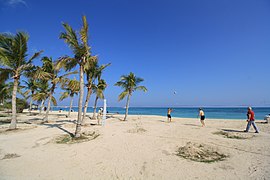 Volleyball in Kish beach