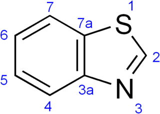 <span class="mw-page-title-main">Benzothiazole</span> Chemical compound