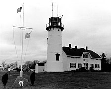 The 1877 tower with the replacement (1969) lantern