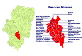 Localisation de Cuencas Mineras