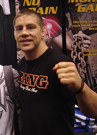 <span class="mw-page-title-main">Duane Ludwig</span> American mixed martial arts fighter