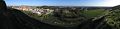 Holyrood Palace seen from Arthur's Seat