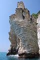 A faraglione in the Gargano National Park, Apulia