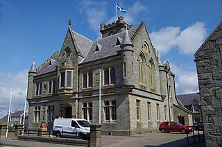 <span class="mw-page-title-main">Lerwick Town Hall</span> Municipal building in Lerwick, Scotland