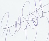 signature de Gerry Scotti