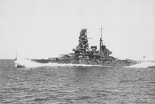 Japanese battleship <i>Haruna</i> Japanese Kongō-class battlecruiser