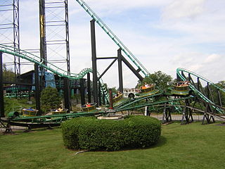 <span class="mw-page-title-main">Tumble Bug</span> Amusement ride with a circular track