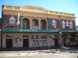 <span class="mw-page-title-main">Lakemba, New South Wales</span> Suburb of City of Canterbury-Bankstown, New South Wales, Australia