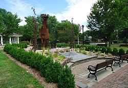 Centennial Park in Downtown New Providence