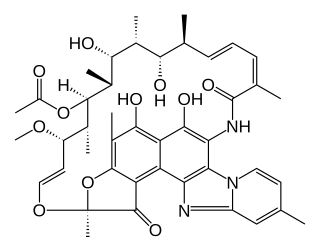 <span class="mw-page-title-main">Rifaximin</span> Antibiotic medication