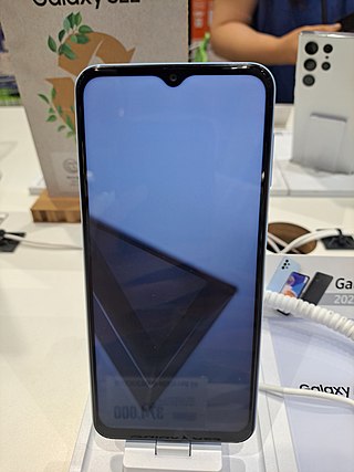 <span class="mw-page-title-main">Samsung Galaxy A23</span> 2022 Android smartphone manufactured by Samsung