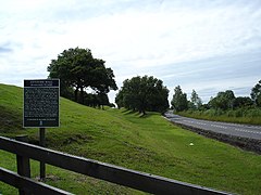 Seabegs Wood and the Antonine Wall between Bonnybridge and Allandale