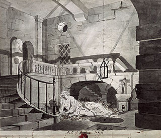 <i>The Captive King</i> Drawing by Joseph Wright of Derby