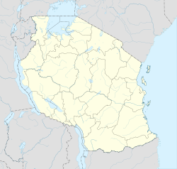 Dodoma trên bản đồ Tanzania