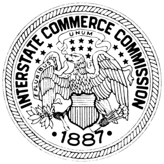 <span class="mw-page-title-main">Interstate Commerce Commission</span> Defunct United States federal regulatory agency (1887-1996)