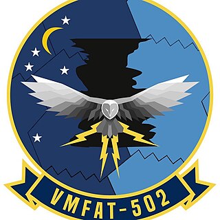 <span class="mw-page-title-main">VMFAT-502</span> USMC fighter attack training squadron