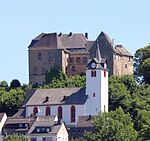 Schloss und Kirche