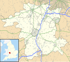 Powick Hospital is located in Worcestershire