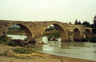 <span class="mw-page-title-main">Eurymedon Bridge (Aspendos)</span> Bridge in Pamphylia, Anatolia